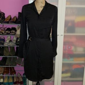 H&M Button Down Dress (Comes with Belt) sz 4